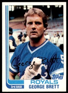 1982 Topps #200 George Brett NM Kansas City Royals
