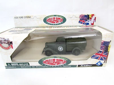 Solido Famous Battles Collection Diecast Military Ford Citerne Tanker 6120 - Image 1 of 4