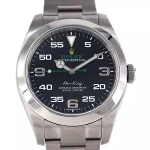 Authentic ROLEX Airking 116900 SS Automatic #Random #260-006-802-3256 - Picture 1 of 7