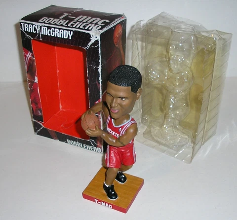 2004 NBA Houston Rockets T-MAC Tracy McGrady 7.5" Bobblehead SGA 11/9/2004 Cover