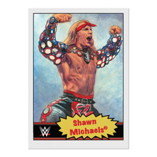 Topps Wrestling WWE Living Set - Card 95 - Shawn Michaels