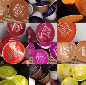 100 x Nescafe Dolce Gusto Mixed Loose Coffee Pods Capsules Bulk Starter Box - Picture 1 of 1