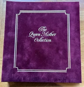 1985 Forty Benham Silk Collection 9 Covers Life & Times of Queen Mother Album - Picture 1 of 21