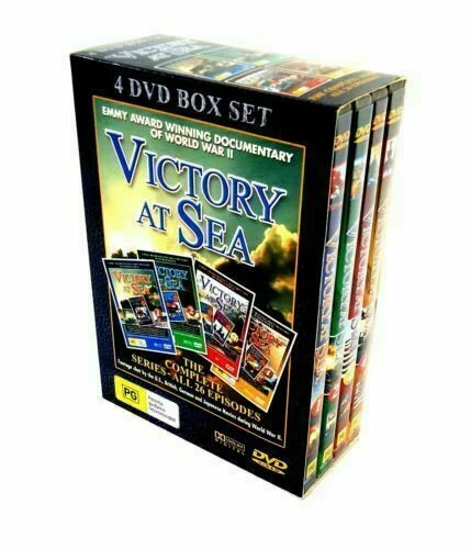 VICTORY AT SEA - 4 DVD BOX SET- REGION-ALL- NEW AND SEALED-FREE POST AUS-WIDE - Image 1 of 1