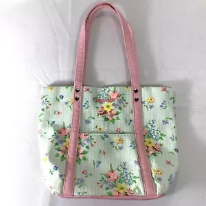 Longaberger Spring Bouquet piccola borsa / borsa pranzo fattoria rosa Cottagecore - Foto 1 di 12