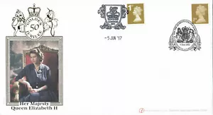 (11552) GB Buckingham FDC Queen Golden Jubilee 2002 / Saphire 2017 20 de 50 - Imagen 1 de 2
