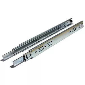 GlideRite 10-28” Full Extension 100lbs Side Mount Ball Bearing Drawer Slides - Picture 1 of 11