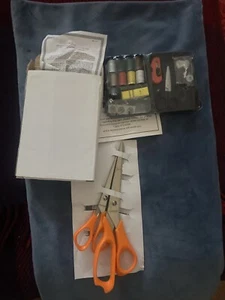 Singer Comfort Grip Scissors Set 3 Plus Travel Sew Kit - Picture 1 of 7