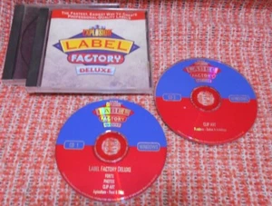 Art Explosion: Label Factory Deluxe, 2000 for PC 2 CD set + FREE Gift - Picture 1 of 2