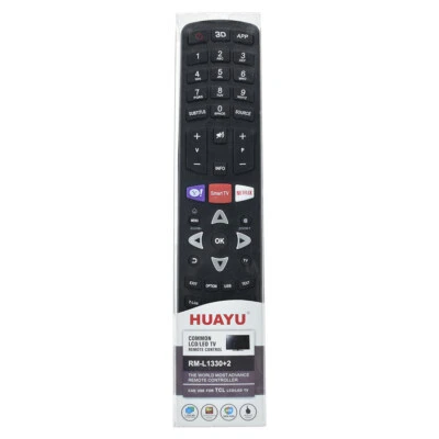 WFSMARTS Neuf HUAYU RM-L1330+2 Universel pour TCL 3D Télécommande TV RC311 FMI3 RC3100L07