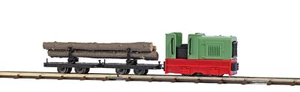Busch 12012 Field Railway Start Set »Timber Transport« H0f - Picture 1 of 1