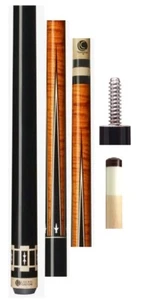 NEW Lucasi LZSE3 - Curly Maple Cue - 12.75mm Zero Flexpoint Shaft- FREE US SHIP - Picture 1 of 2