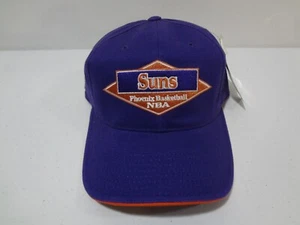 Vintage NBA Phoenix Suns Spellout Snapback Cap Hat 90s Annco NEW NWT - Picture 1 of 5