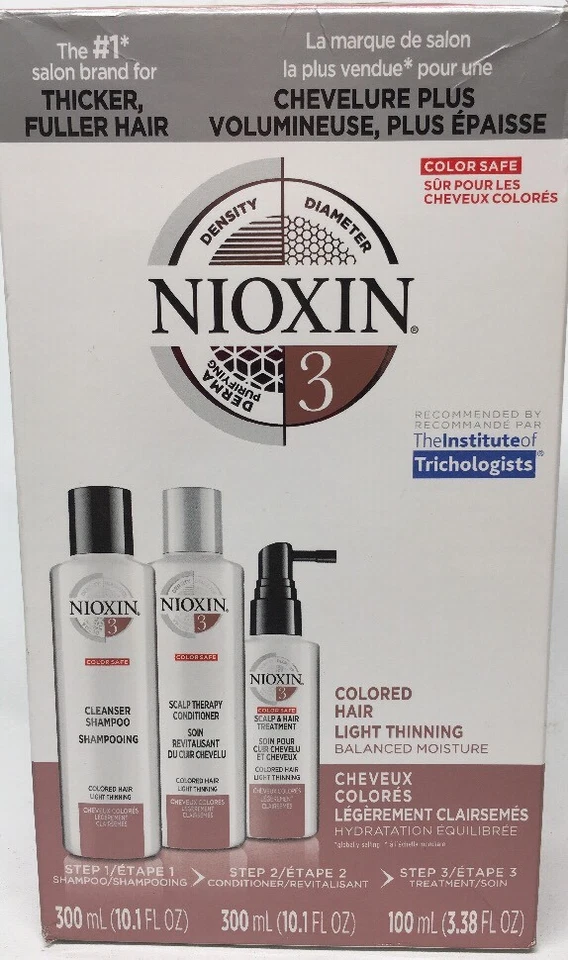 NIOXIN I0084098 System 3 Colored Hair Light Thinning Kit
