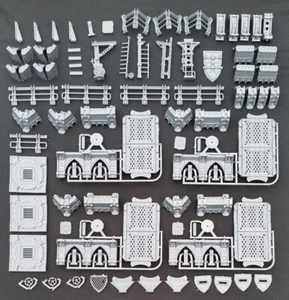 Wände aus Gang Stronghold Zone Mortalis Necromunda Warhammer 40K - Bild 1 von 1