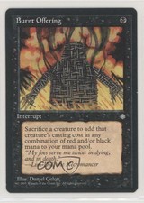 1995 Magic: The Gathering - Ice Age Burnt Offering ha6