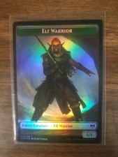 Elf Warrior / Replicated Ring Token FOIL NM Kaldheim KHM MTG