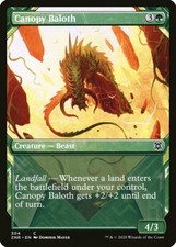 FOIL Canopy Baloth (Showcase) | MTG Magic Zendikar Rising | English | NM-M