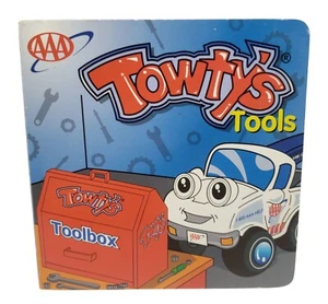 AAA Towtys Tools Interactive Board Book For Kids 2003 Vintage HTF - Picture 1 of 8