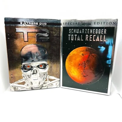 Terminator 2:  Judgment Day & Total Recall (Extreme DVD) - Arnold Lot - Image 1 of 4