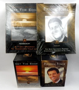 ANTHONY TONY ROBBINS GET THE EDGE & PERSONAL POWER CD COLECCIONES DE 7 DÍAS - Imagen 1 de 18