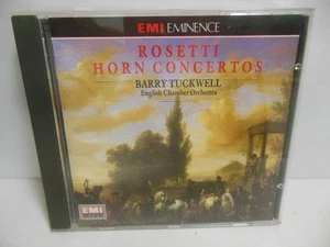 Antonio Rosetti : Horn Concertos CD 1986 EMI Eminence Tuckwell English Chamber - Foto 1 di 1