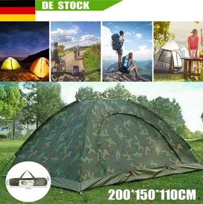 2-person tent, for camping camping tent festival tent trekking tent DHL - Image 1 of 4