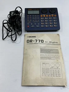 Boss DR-770 Dr. Rhythm Drum Machine Sequencer Compact Design W/ Charger, Manual - Picture 1 of 10