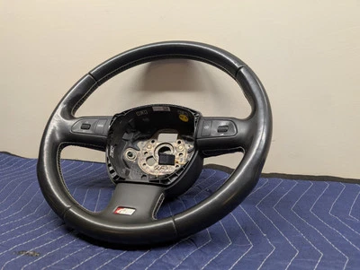 Palancas de cambio de cuero para volante AUDI S8 TTS A3 A4 A5 Q7 Q5 ETC 2003-2012 Foto 1 de 4