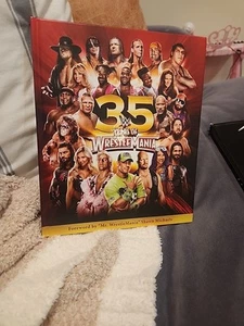 New WWE 35 YEARS OF WRESTLEMANIA By Brian Shields & Dean Miller Hardcover Book - Bild 1 von 6