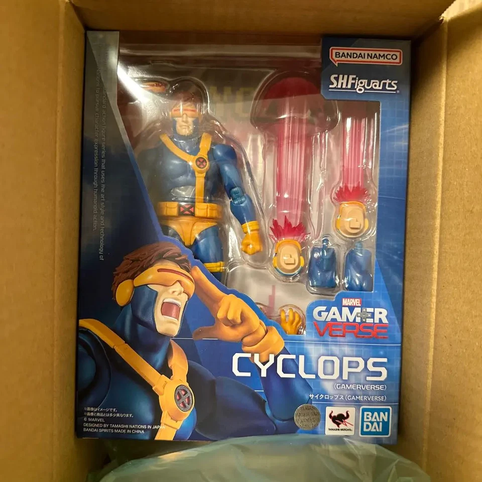 S.H.Figuarts CYCLOPS (GAMERVERSE) MARVEL X-MEN TAMASHII NATIONS Japan New - Image 1 of 1