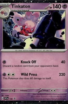 Tinkaton - Promo SV: Scarlet & Violet Promo Cards 140 NM - Image 1 of 2
