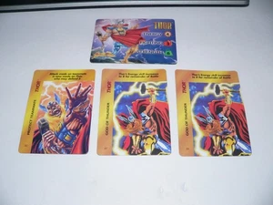 1995 Marvel Overpower Thor card  lot - Picture 1 of 2
