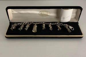 Pulsera Disney Plata Esterlina Blancanieves y los Siete Enanitos Dije - Imagen 1 de 10