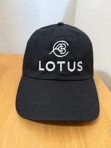 Lotus Super Car Strap Back Hat Black Racing Baseball Cap Exotic Cars Sports Car - Picture 1 of 3