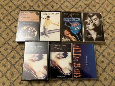 PAUL McCARTNEY UK CASSETTE COLLECTION LOT - Image 1 of 2
