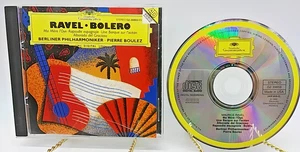 RAVEL BOLERO Ma Mere L'Oye U.A. Berliner Philharmoniker BOULEZ (1994 CD) - Foto 1 di 18