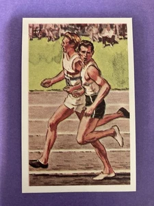 1961 Wheaties Great Moments in Canadian Sport réplica #17 millas del siglo - Imagen 1 de 2