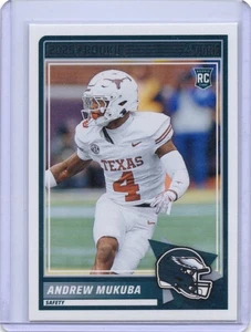 2025 Score - Rookies Andrew Mukuba #98 (RC) Philadelphia Eagles - Picture 1 of 2