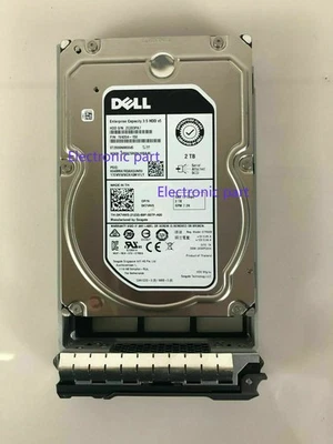 Dell EqualLogic RN7R5 2TB 7.2K 12Gbps 3.5" SAS HDD w/ Tray ST2000NM0045 0RN7R5 - Image 1 of 4
