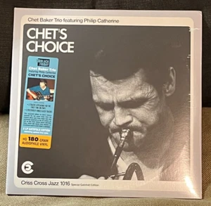 CHET BAKER - Chet's Choice ~ Criss Cross 1016 [SEALED]  (Special Edition) -RARE - Picture 1 of 3