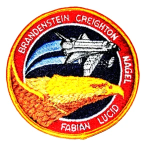 NASA SPACE SHUTTLE DISCOVERY STS-51-G 4 BRANDENSTEIN 1985 VINTAGE Patch - Picture 1 of 1