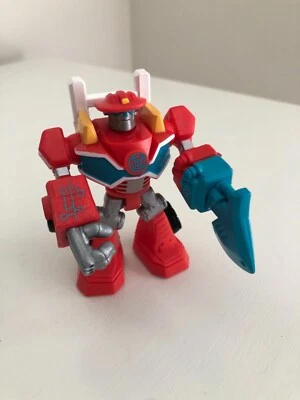 Hasbro Tomy Transformers Rescue Bots “Heat Wave”Fire Truck Action Figure - Image 1 of 4