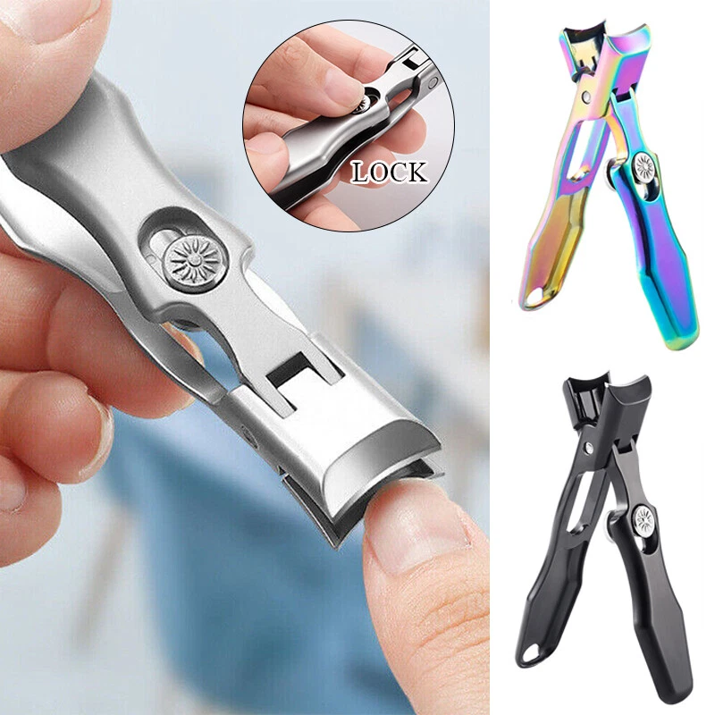 Ultra Sharp Nail Clippers Steel Wide Jaw Opening Anti Splash Portable Trimmer ⇘ - Image 1 of 4