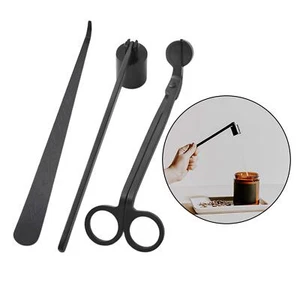 3Pcs/Set Candle Wick Trimmer Snuffer Dipper Cutter Scissor Extinguish Tool - Picture 1 of 10