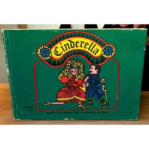 Cinderella Childrens Book Illus Abe Gurvin Psychedelic 60s 1st Edition 1968 - Picture 1 of 9