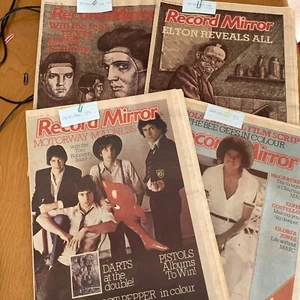 Record Mirror Magazine. 4 Editions. 5th/12th/19th & 26th. November 1977 - Picture 1 of 13