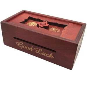 Good Luck geheime Puzzle-Box - Geld und Geschenkkarten Trickbox - Bild 1 von 4