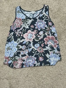 Loft Damen Shirt Größe XS mehrfarbig Blumenmuster leicht fließend klassisch - Bild 1 von 10