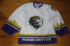 Reebok American Hockey League AHL MANCHESTER MONARCHS (Size 56) Goalie Jersey